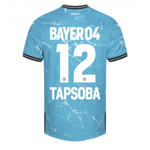 Bayer Leverkusen Edmond Tapsoba #12 Rezervni Dres 2023-24 Kratak Rukavima